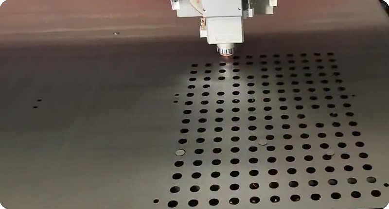 Efecto de corte del acero al carbono